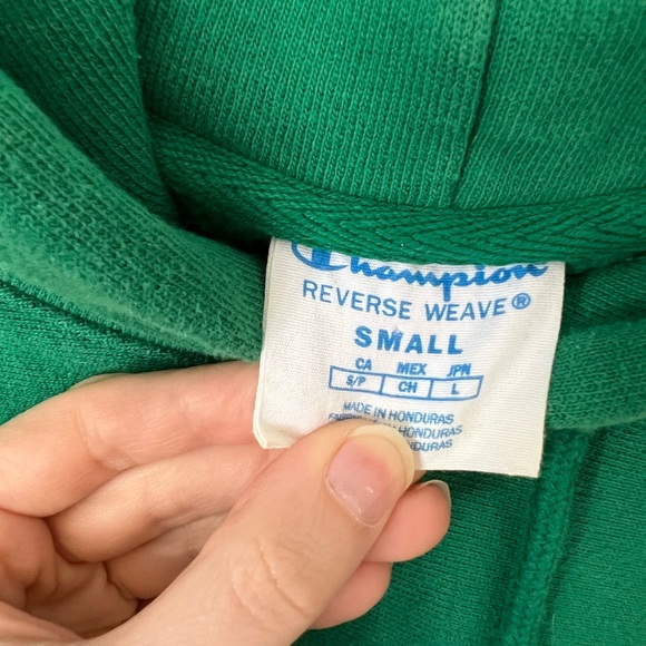 Reverse Weave Champion Sweatshirt Green - Picture 6 of 6